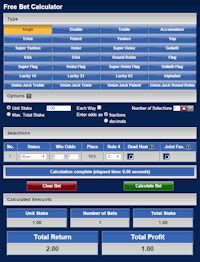 old free bet calculator - Bet Calculator 